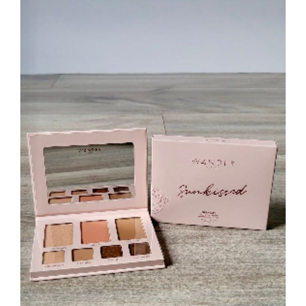 WANDER BEAUTY - Getaway Eye and Face Palette in "Sunkissed" - 7 Neutral Shades - Picture 8 of 15